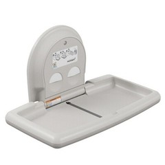 KOALA KARE® KB300-05 Baby Changing Station White Granite Surface Horizontal