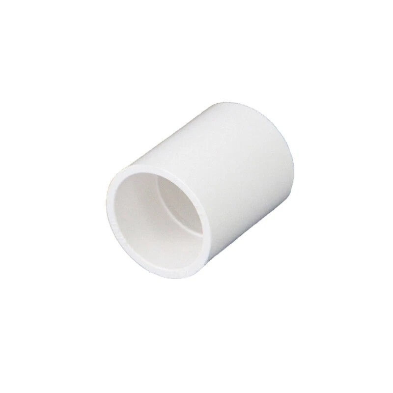 White PVC 16-200mm ID Pressure Pipe Fittings Metric Solvent Weld Various Parts