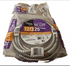 AFC ATKORE Cable Systems 2105S22-AFC 25 ft. 3 Conductor Aluminum Metal Clad