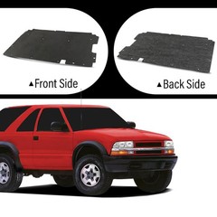 Front Hood Insulation Pad for S10 Sonoma Blazer Jimmy 1994-2005 Black