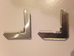 Aluminum Windown Screen Corner – 3/8 Inside Measurement 7/16 Outside Measuremen