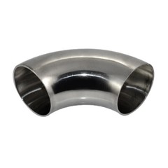 1-1/2 to 4 inch Sanitary Weld 90 Degree Elbow Pipe Stainless Steel 316 US STOCK