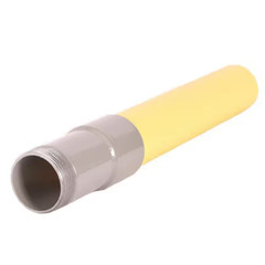 Underground Gas Transition Fitting Pipe Yellow Poly 1 1/4 x 1 1/4 inch MIP NEW