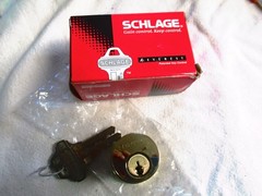 SCHLAGE 20-001-605-114 1-1/4″ MORTISE CYLINDER BRASS FOR SCHLAGE L SERIES NEW