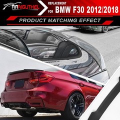 F30 3 Series 2012-2018 F80 M3 M4 Style Carbon Fiber ABS Trunk Spoiler Wing