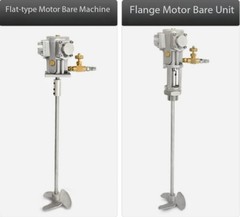 5-Gallon Pneumatic Mixer, Paint Mixer with High-Power Flange-Mounted Motor Head