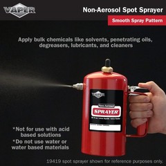 Vaper 19419 Red Spot Spray Non-Aerosol Sprayer (Red) 1 Count (Pack of 1),