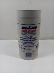 Sell-Even Appleton Supply Co(by Gibraltar) 10″x 25′ White Aluminum Trim Coil NOS