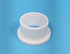 White Plastic Threaded Bushing Flange Fitting Lot ~190 pcs Bulk