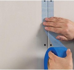 FibaTape 2.5″ x300′ Drywall Mesh FibaTape (Blue)- 4 Pack