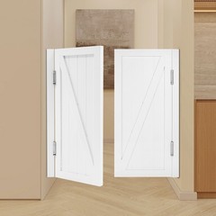 Solid Wood Partition Door For Shop Entrance Partition Door White Pine Wood