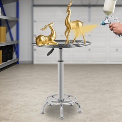 80kg Spray Paint Lifting Rack Stable Rotating Paint Holder Spray Painting Table