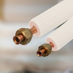 Pipe Insulation Foam Tube 3/8″ Heat Preservation Tubing 9.84Ft White/Pink