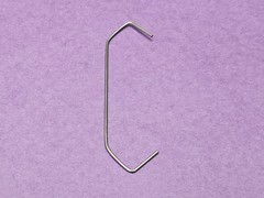 Powder Coating Hooks, Spray Painting Hooks – V Hook .062 x 4″