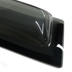 4pcs Dark Smoke Tint Outside Mount Window Visors for Toyota Camry 2002-2006