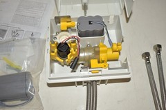 CHICAGO FAUCETS EQ CONTROL BOX W/MECHANICAL MIXING EQ-12KJKABNF REPLACEMENT NEW