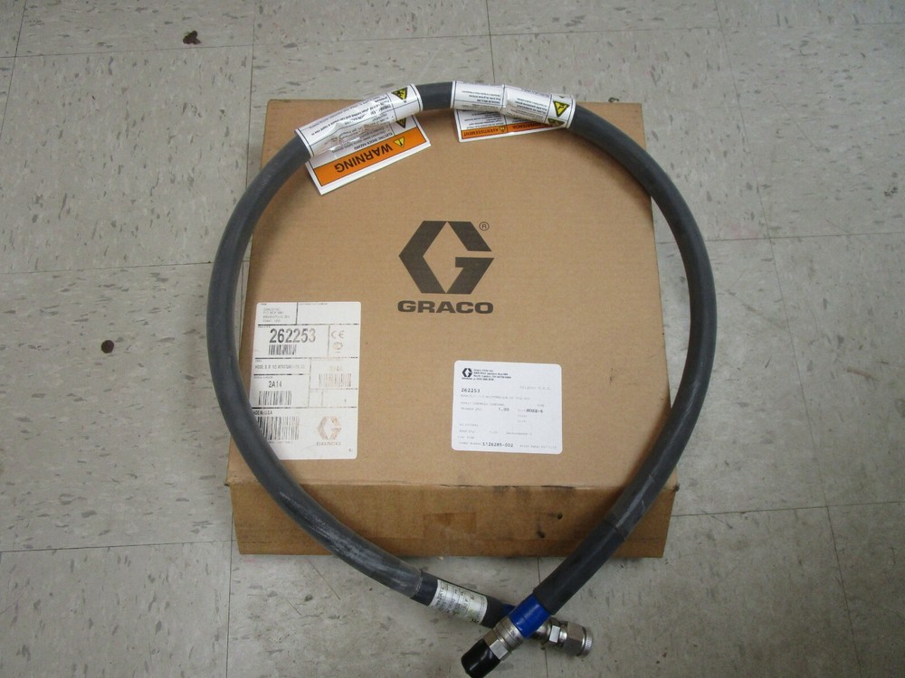 Graco Moisture-Lok S/S Stainless B Hose 262253 5 FT 5′ 1/2″ 3500 PSI 241 Bar New