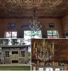 Embellished Ceiling Tiles Interior roof panels 24 x24in PL19 Antique tin 10pcs