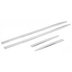 4pc Side Skirt Door Garnish Molding Trim Chrome for Impala LT 2015-2020 Plastic