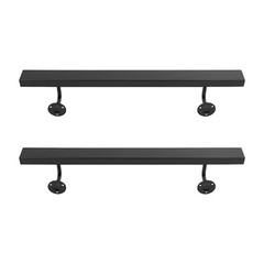 Stainless Steel Stair Rail 60″ – Pre-Drilled for Wood, Brick & Concrete Walls