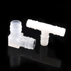 Plastic Hose Joiner – Plastic Vacuum T-Piece Pipe Tap Tee Elbow Straight Water