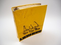 Liebherr LTM 1060-1 mobile crane spare parts list spare parts catalogue 1991