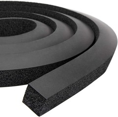 13Ft NBR+PVC Air Conditioner Foam Seal Insulating Strip 2 Roll 1 X 1 Inch 6.5 Fe