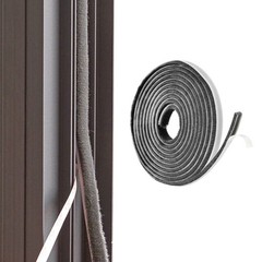 33FT Brush Weather Stripping – Weatherstripping 11/32″ x x 33ft, Black