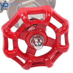 1 PC 3/4 Inch DN20 Stainless Steel Gate Valve, NPT Female Rotary Sluice Valve