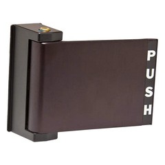 KABA ILCO 459-04-00-628 Deadlatch Push/Pull Paddle,Aluminum 25AK48