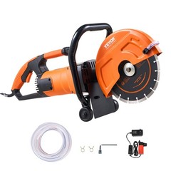Electric Concrete Saw,9 in,1800 W Motor Circular Saw Cutter w/3.5 in Cutting Dep