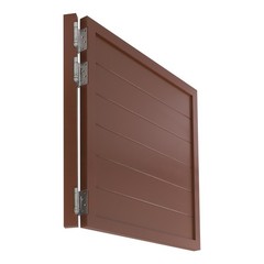 Partition Half Door for Doorways w/ Doorpost & Hinges Set Multi-functional Usage