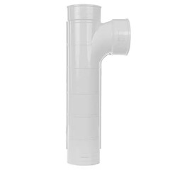4 In. Septic Tank Sanitary Inlet/Outlet Tee Baffle