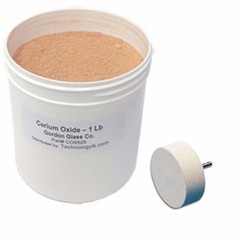 Cerium Oxide High Grade Polishing Powder – 1 lb. and 2″ Felt Polishing Wheel