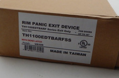 EDTBAR Series Stainless Steel Grade 2 Commercial 36 in Fire Rated Rim Touch Bar