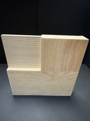 Clear Pine 3 Panel Flat Mission Shaker Solid Core Interior Wood Doors Model# 3CM