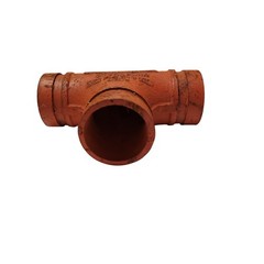 G Fire 2″ 60.3mm Cast Iron Pipe Tee Fitting