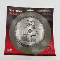 Craftsman Circular Saw Blade 5/8″ Plywood Arbor 32147 110T Vintage Made In USA