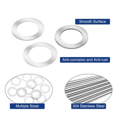 1/2 x 28 Barrel Shim Kit for Muzzle Brake Alignment Set .223/5.56mm (44 Pack,…