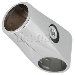 10 Pieces 1″ Inner Diameter T Pipe Connector Joint Clamps Accessories Silver