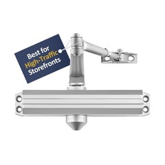 Lawrence Medium/Heavy Duty Door Closer Commercial Grade 1 – Surface-Mounted C…