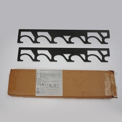 6-Roll Wall-Mounted Vinyl Film Rolls Rack Window Tint Organizer Display Holder