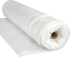 Durable 6Mil String Reinforced Poly Sheeting 10′ x 100′ for Construction & More