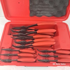 11 pc Automotive Snap Ring Pliers Set Redline Detection 95-0200, Rapid Switch