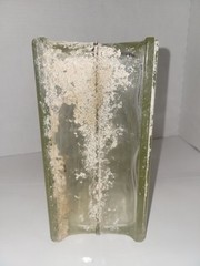 Corning Decora Glass Block 7.75X7.76X3 7/8″ RETIRED Wavy Brick USA