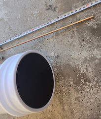 COMBO 6 Gallon Bucket SEAT+ 32″ HD Mixing Drill Shaft-MIX PAINT CONCRETE OR MUD