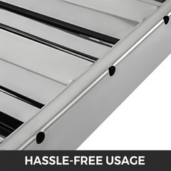 6x 19.5Wx19.5H inch 430 Stainless Steel 4-Groove Grease Filters for Range Hoods