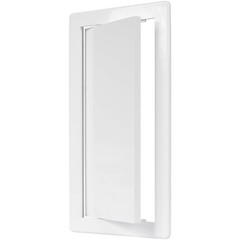 6″ x 12″ White Plastic Access Panel. Service Shaft Door 6×12 Inch,