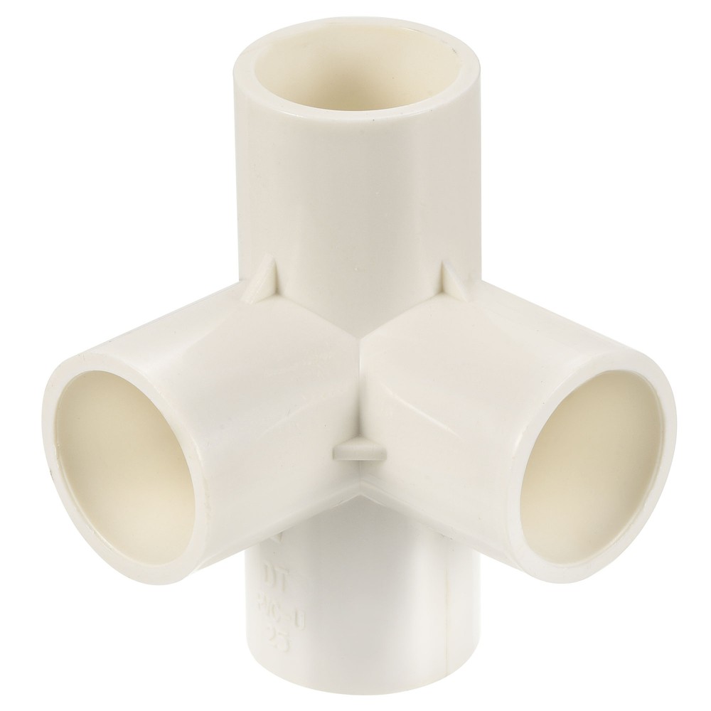 0.98inch Pipe Fitting, 1Pcs Splitter Duct 4 ways Hose Connector