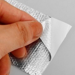 Insulated Aluminum Foil Cloth Heat Proof Tape Ducting Insulation